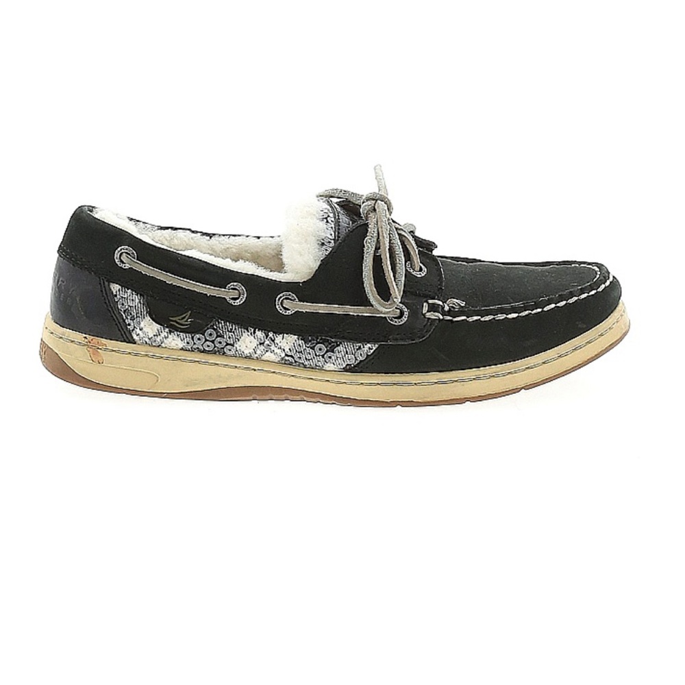 Fur lined Sperrys